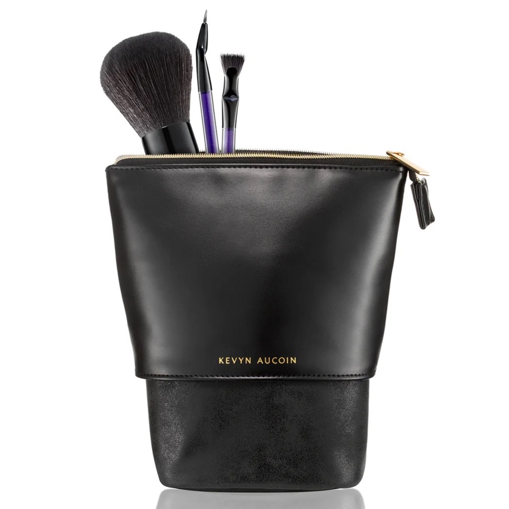 Kevyn Aucoin Black Makeup Bag